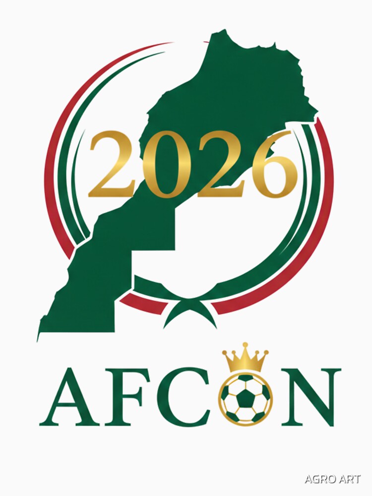 AFCON 2026 Morocco Design – African Football Championship Art by AGRO ART