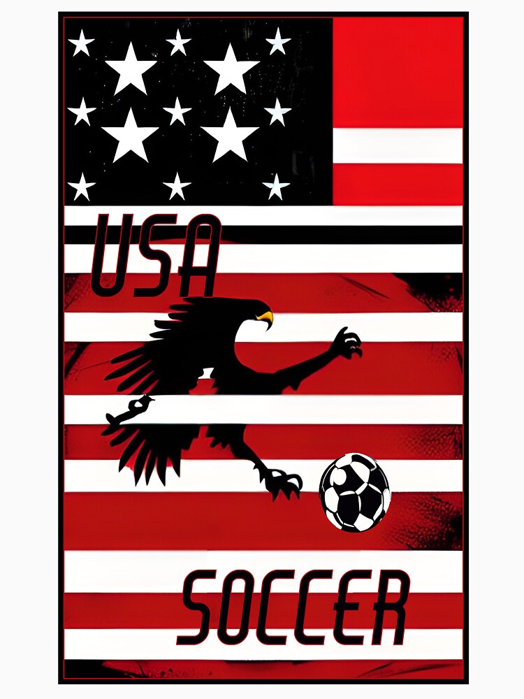 USA Soccer Powerful Eagle by Soccer-Stuff