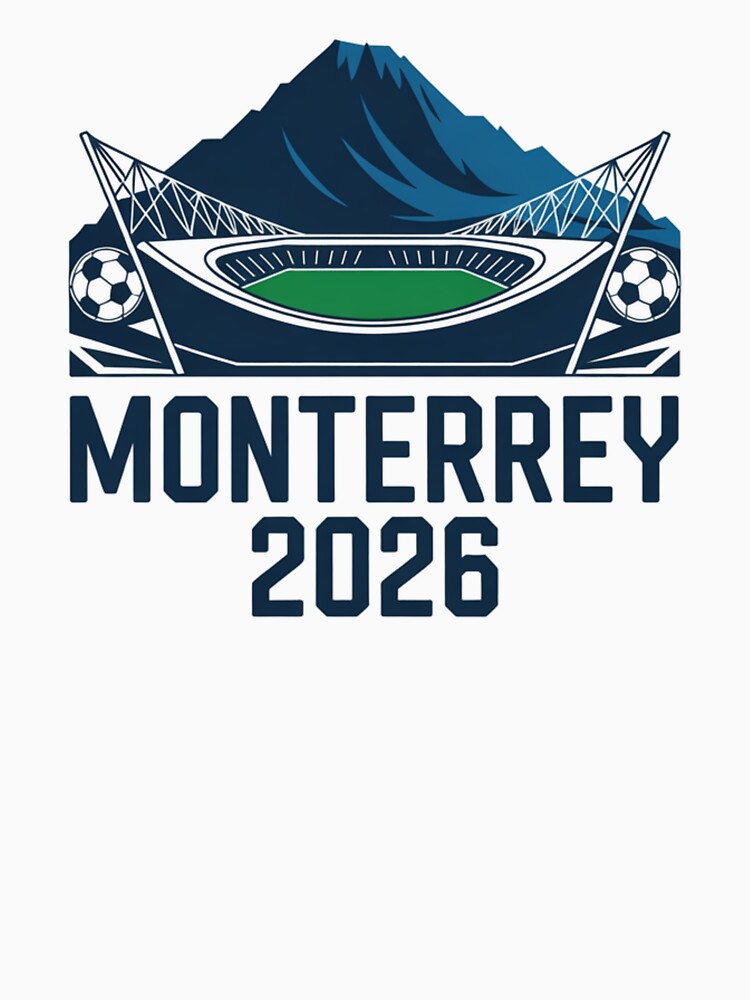 Monterrey 2026 Cerro de la Silla Mountain T-Shirt V15 by DarylWelsh2024