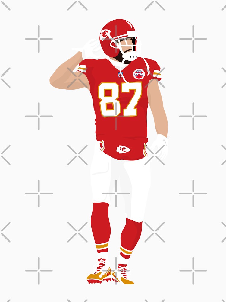 Travis Kelce football illustration by ArlemUnivers