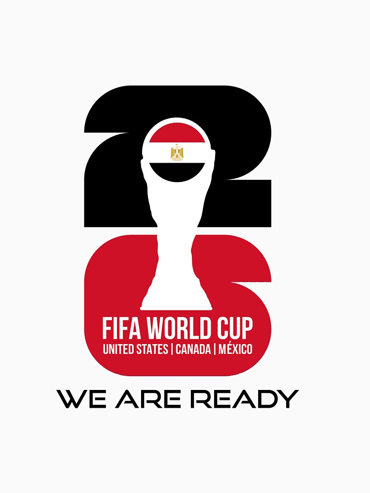 Egypt World Cup 2026 We Are Ready Trophy Sticker by topprinting
