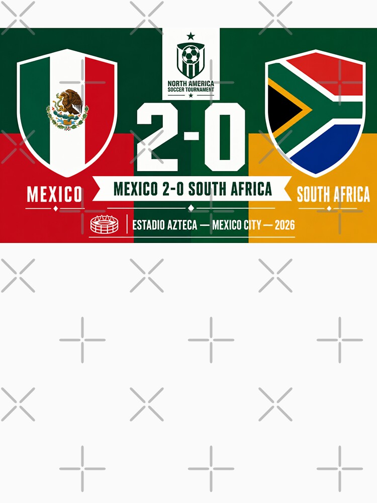 Mexico vs South Africa Soccer Match 2026 Soccer Tournament by BrickByDream