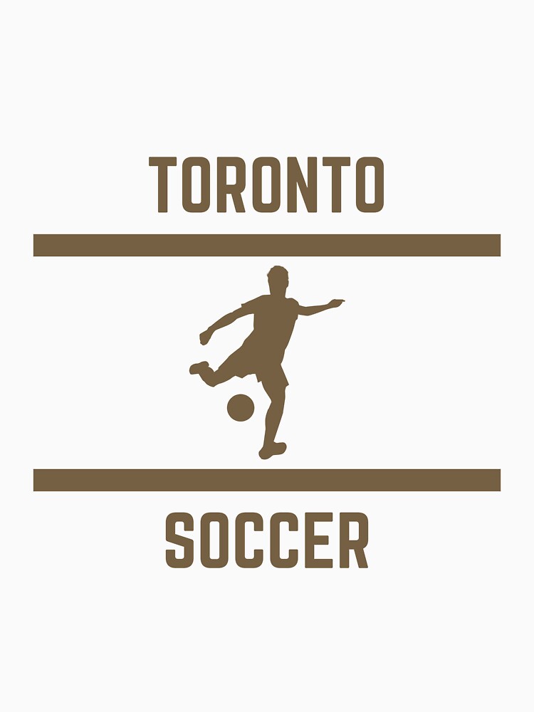 Gold Color Toronto Soccer by IssaraStudio
