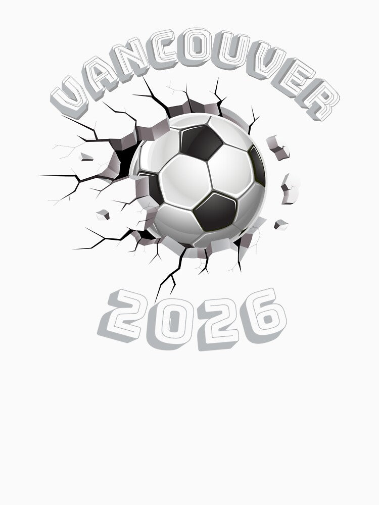 Soccer Vancouver 2026 fan style tee by XDivineTees