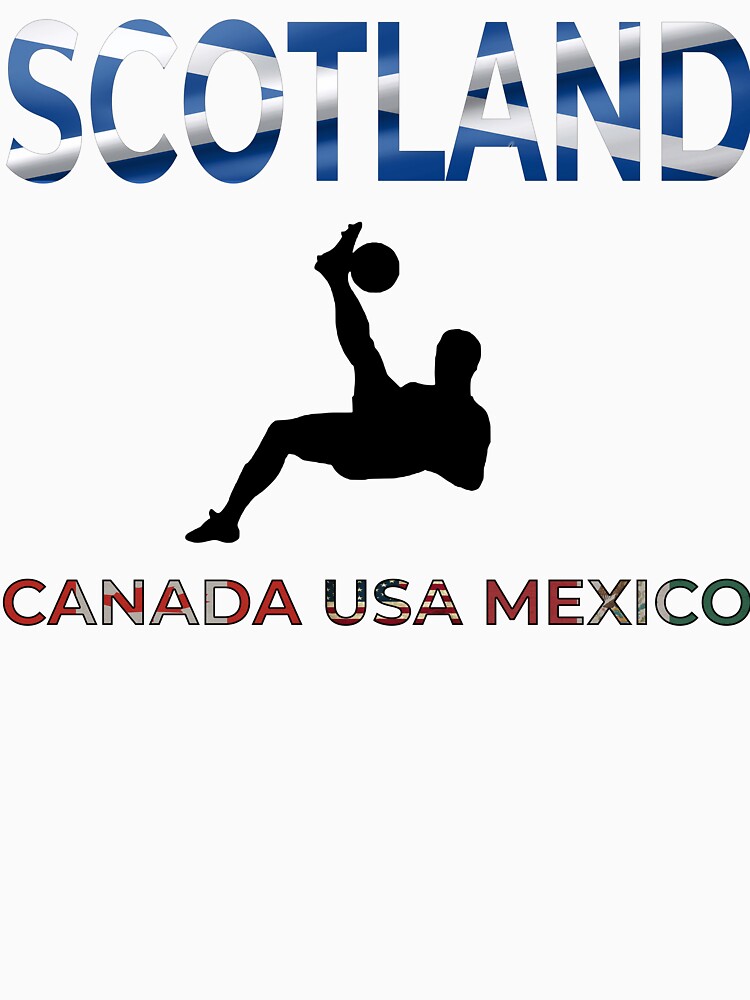 Scotland Football Bicycle Kick - Scottish Soccer Pride by Loom on the Loch