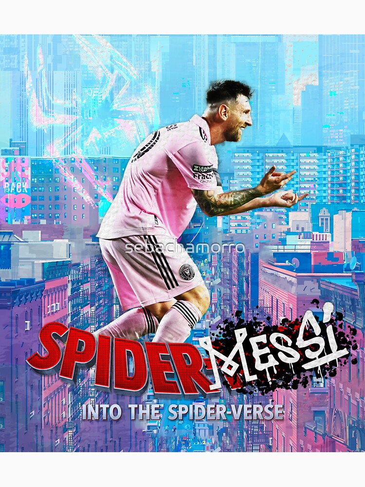 Spider Messi into the Spider Verse by sebachamorro