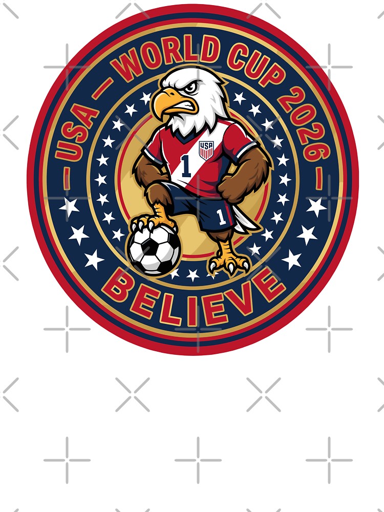 USA Soccer 2026 Believe Badge by 1RSN