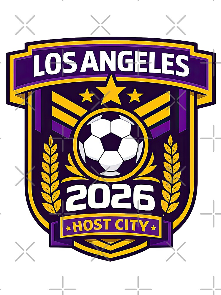 Los Angeles 2026 World Cup Host City Logo by BrickByDream