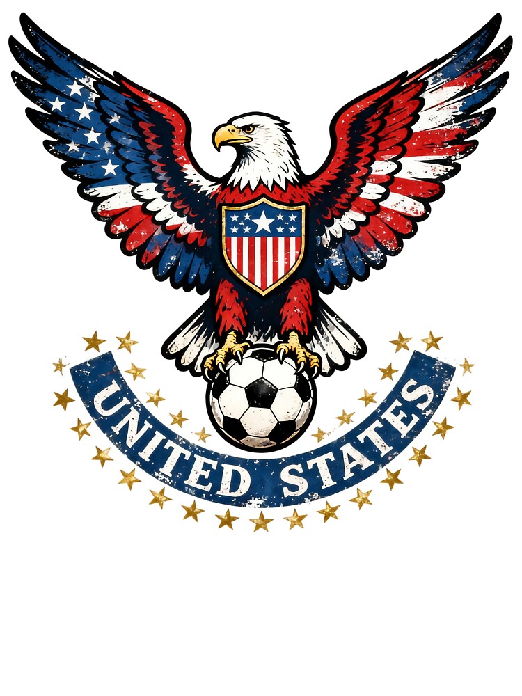 USA Soccer Eagle - United States Football Fan by 18-30