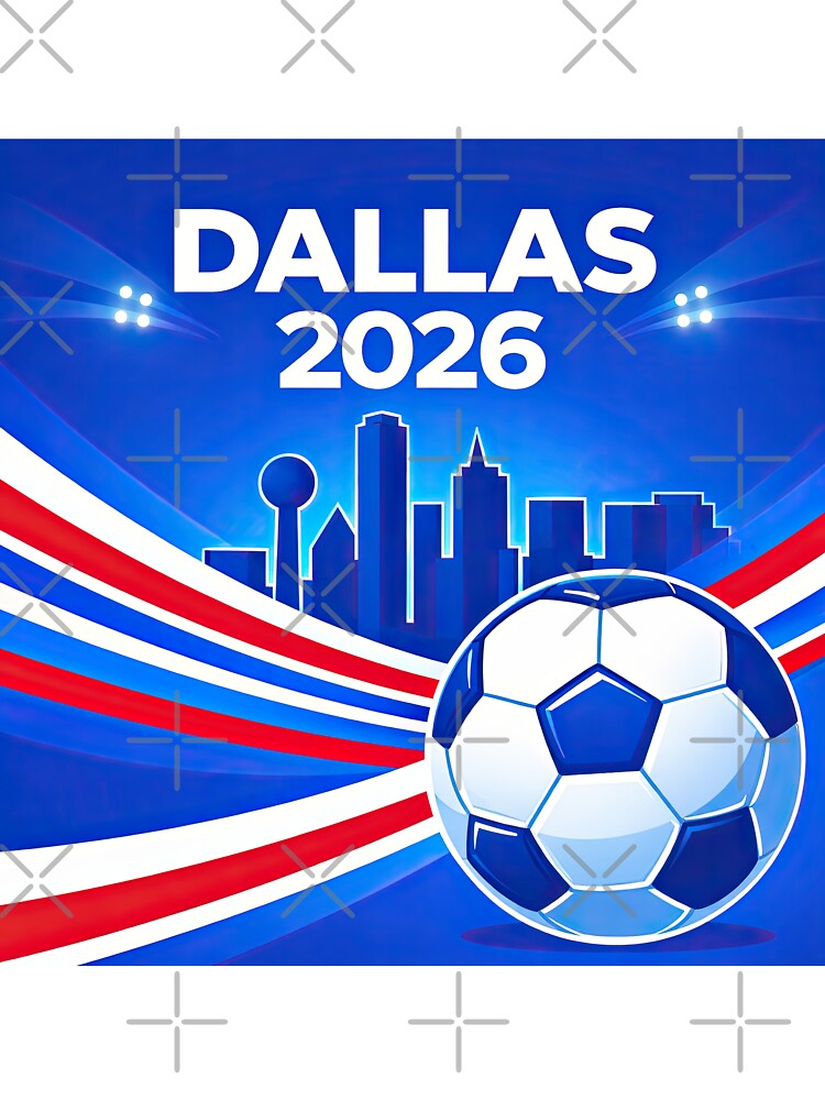 Dallas 2026 Soccer Event Stadium Festives by BrickByDream