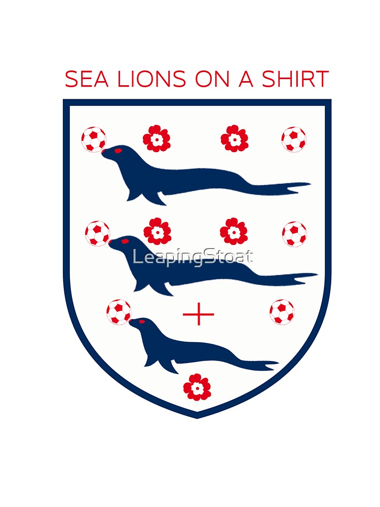SEA LIONS ON A SHIRT by LeapingStoat