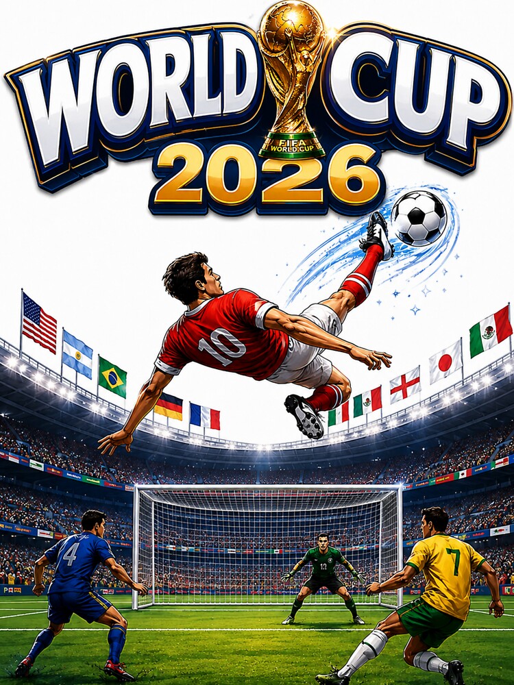 World cup 2026 ultimate football championship design by urbanshop7