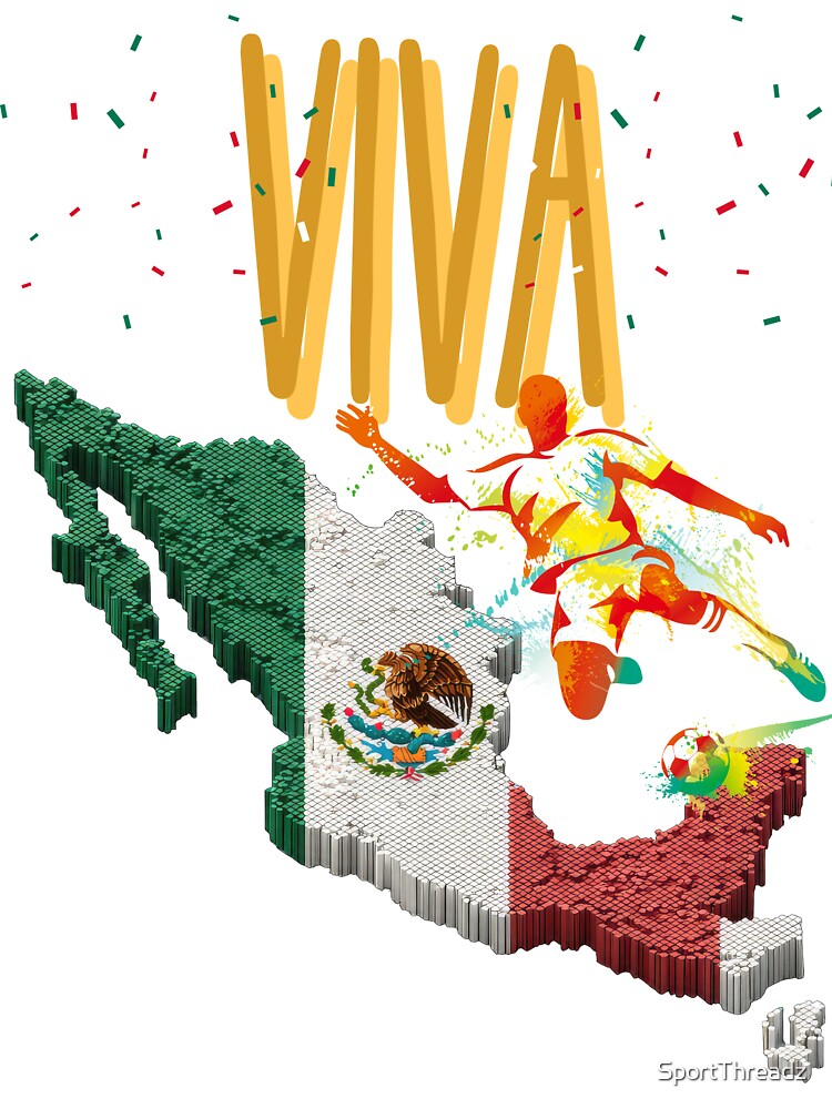 "Viva" Mexico fans pride by SportThreadz
