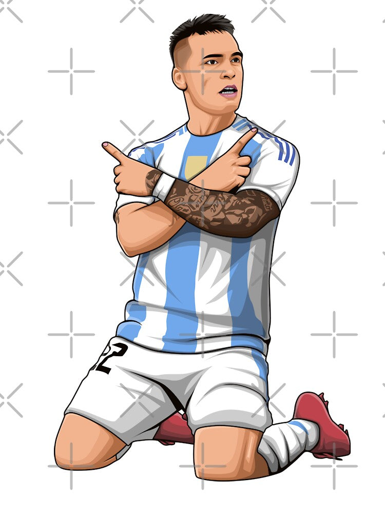Lautaro Martinez by Aldduardo