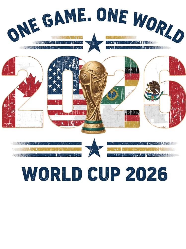 International Soccer Tournament 2026 Vintage Hoodie by aminomen