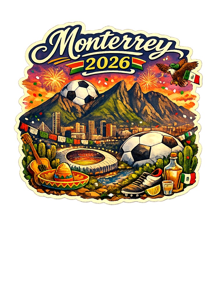 Monterrey 2026 Cerro de la Silla Soccer by Modefissi