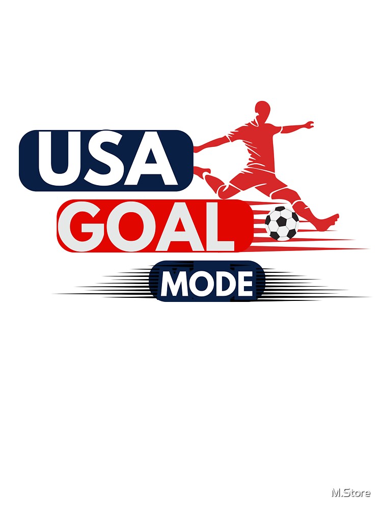 USA Goal Mode Soccer Shirt – 2026 Game Day Design by M.Store