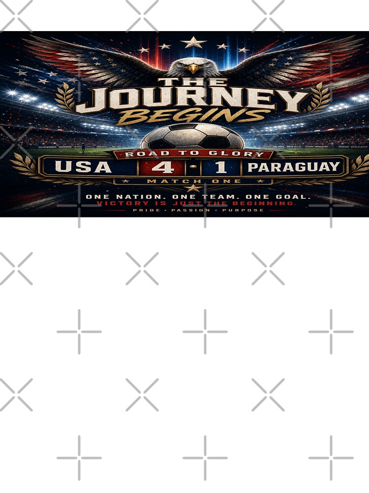 Road to Glory Soccer Match USA The Journey Begins by BrickByDream