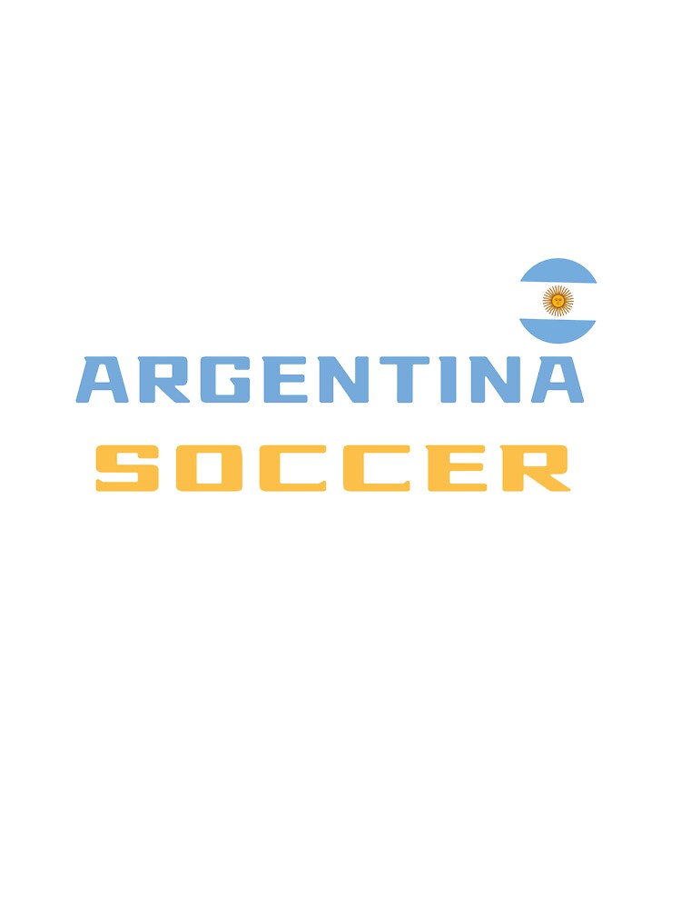 Argentina Soccer T-Shirt with Flag – 2026 Argentinian Football Tee | Uncle Jichuan by Uncle-Jichuan