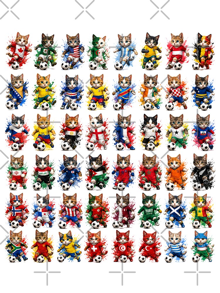International Soccer Cats 2026 by yasmh