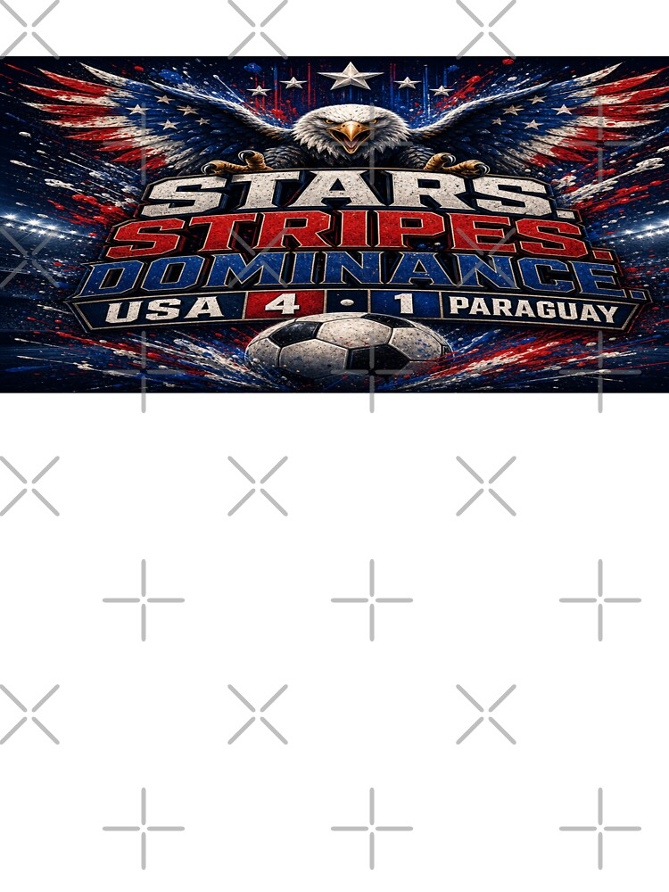 Stars Stripes Domination USA Paraguay by BrickByDream