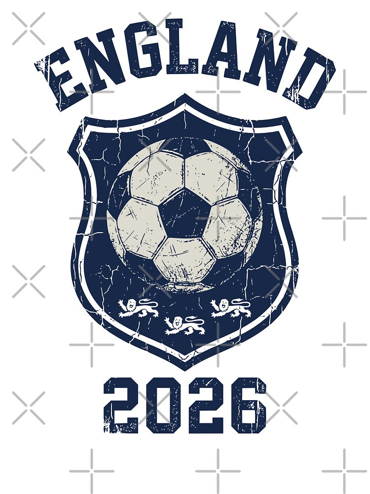 Vintage England 2026 Soccer Fan Sports Graphic by Imaginationbeyond