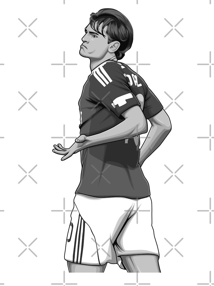 Nico Paz Black and White Version by Aldduardo