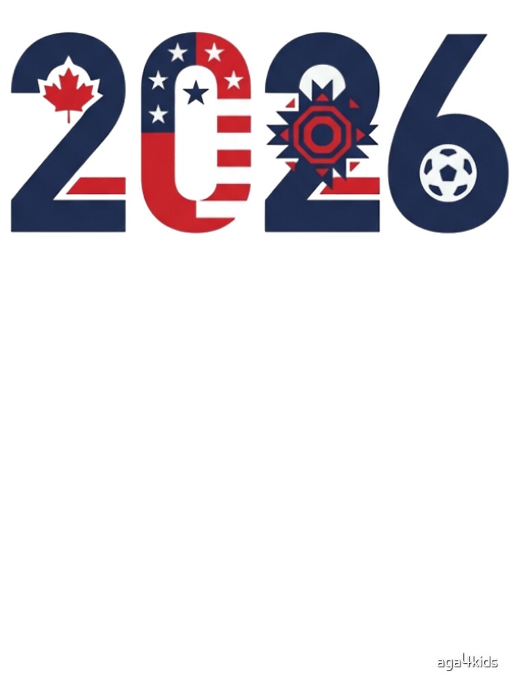 North America Soccer 2026 - Three Nations Fan Art by aga4kids