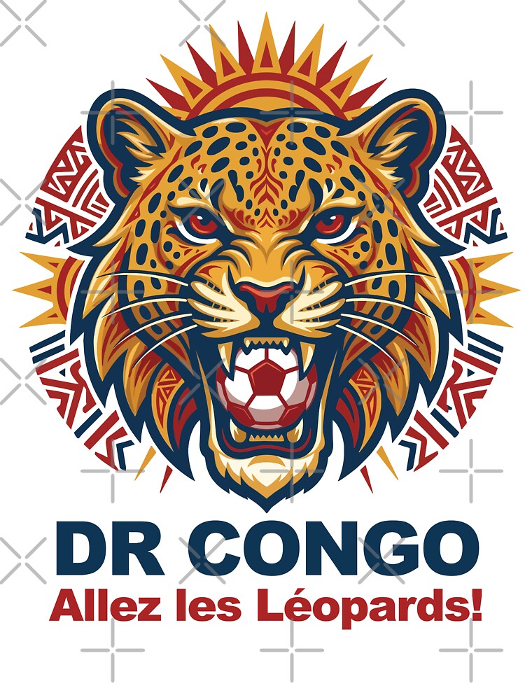 World Cup DR Congo Football Leopard by MarcV88