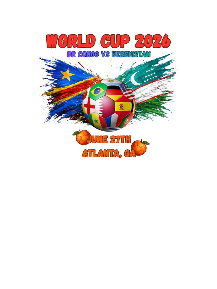 World Cup Congo v Uzbekistan by OneWorldShop