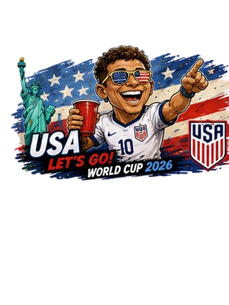 USA Let's Go! World Cup 2026 by Pixanova