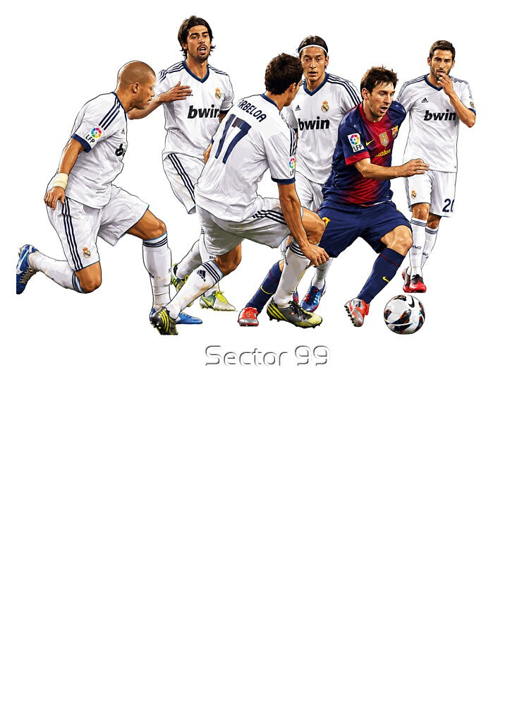 Leo Messi Vs Real Madrid by Sector 99