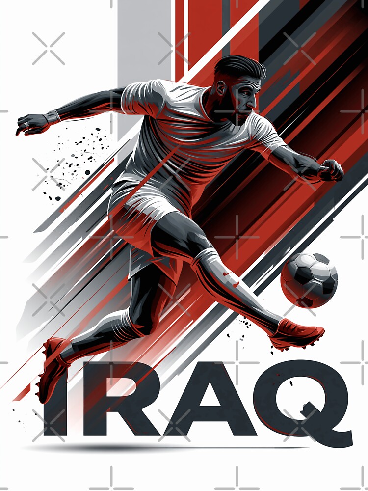 Iraq Soccer by StudioRedKoala