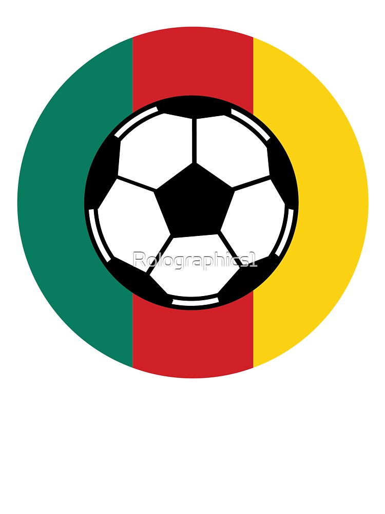 Cameroon Football Soccer Colors World Cup Mexico USA Canada by Rolographics1