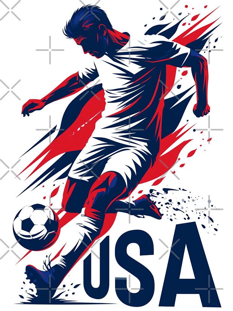 USA Soccer by StudioRedKoala
