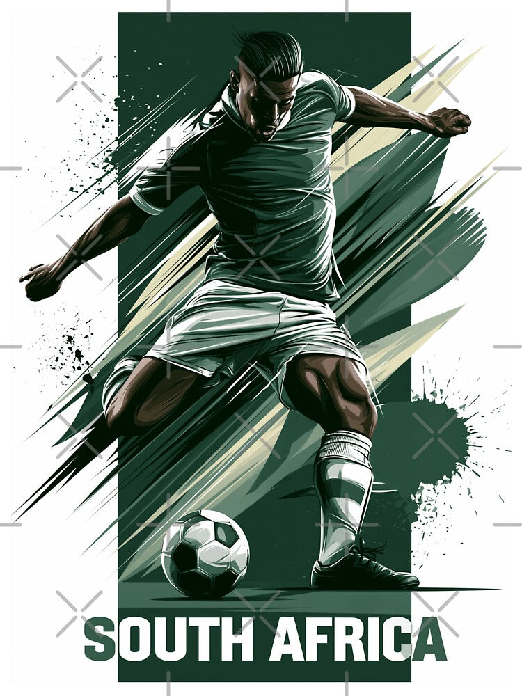 South Africa Soccer by StudioRedKoala