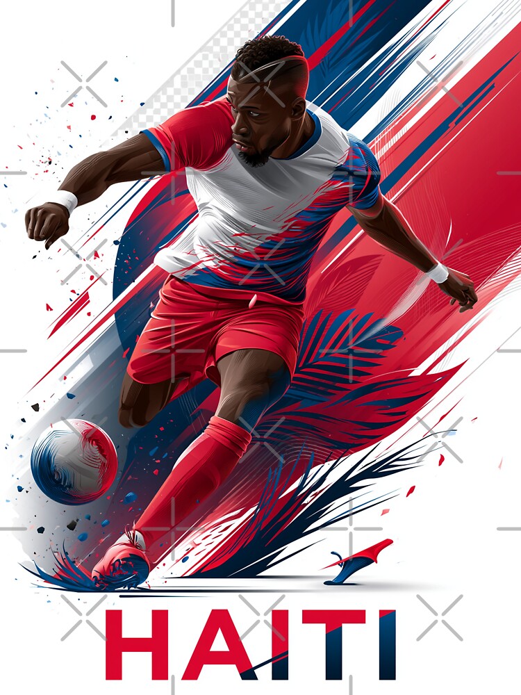 Haiti Soccer by StudioRedKoala