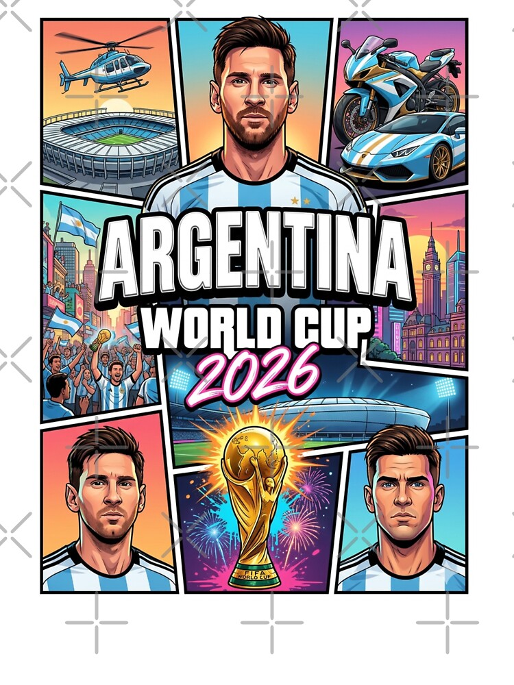 Argentina Football Club USA – World Cup 2026 by POPCulturejb