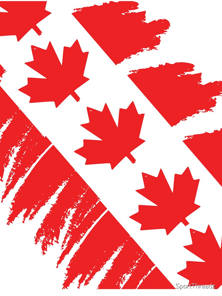 Canada fans t-shirt,Canada flag by SportThreadz