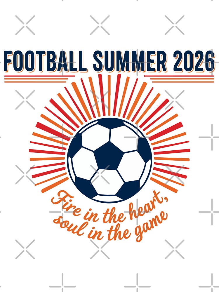 Football Summer 2026: Global Ball Energy Art by MalisoStickers