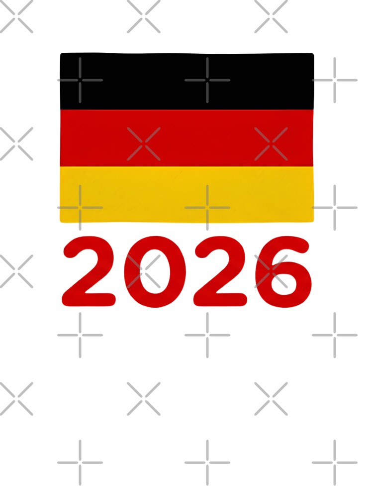 Germany Flag 2026 World Cup Football Fan Design | German Soccer Supporter Merchandise by 21 Tulips