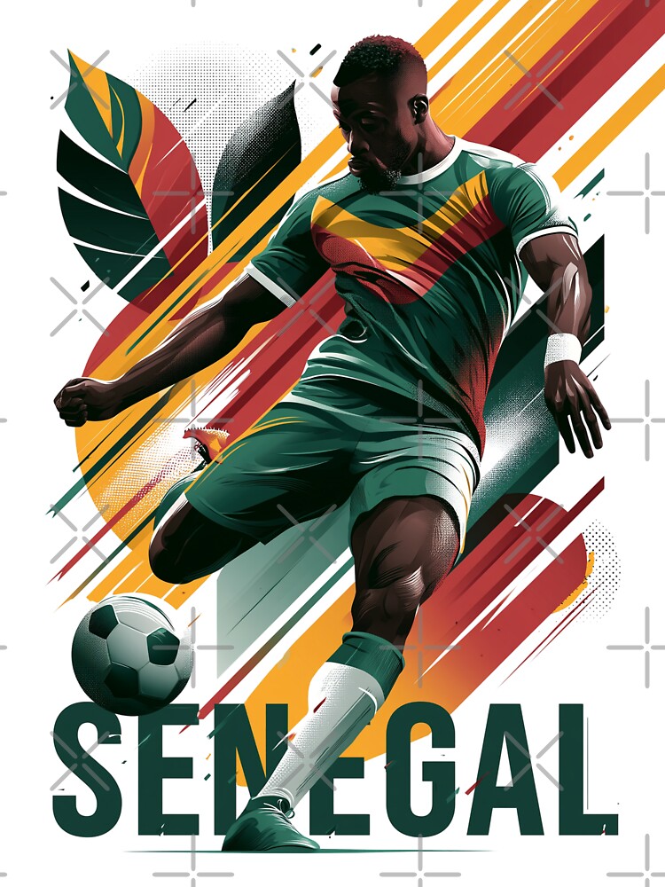 Senegal Soccer by StudioRedKoala