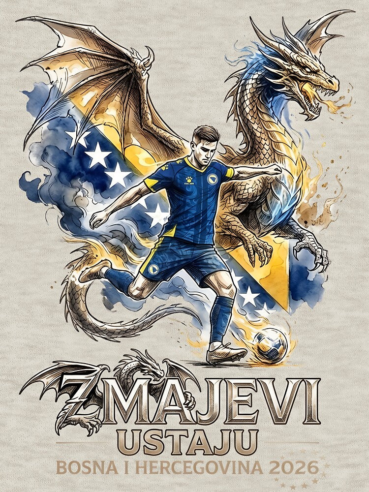 Zmajevi Ustaju Bosnia - World Cup 2026 Design by VoidAnimeStudio