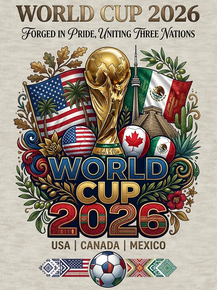 2026 World Cup United Three Nations by Sovereign Supply Co.