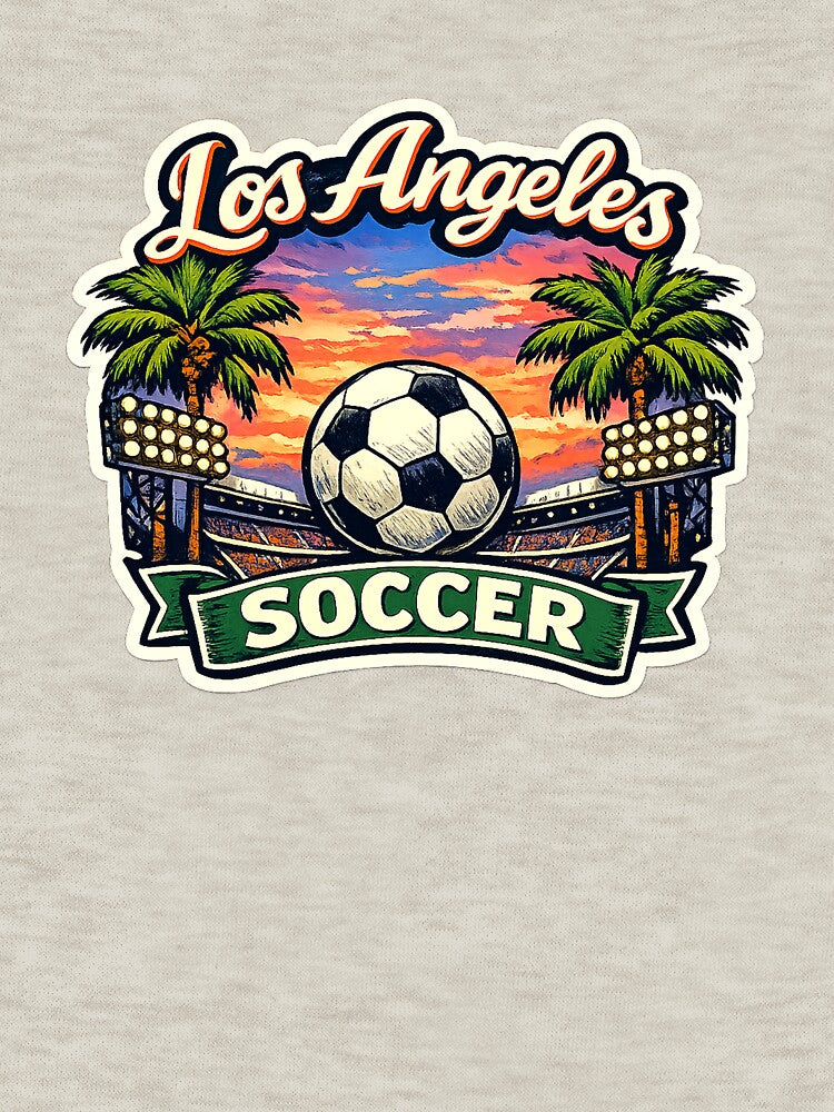 Los Angeles Soccer Sunset by Modefissi