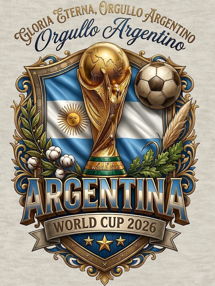 Argentina World Cup 2026 Glory by Sovereign Supply Co.