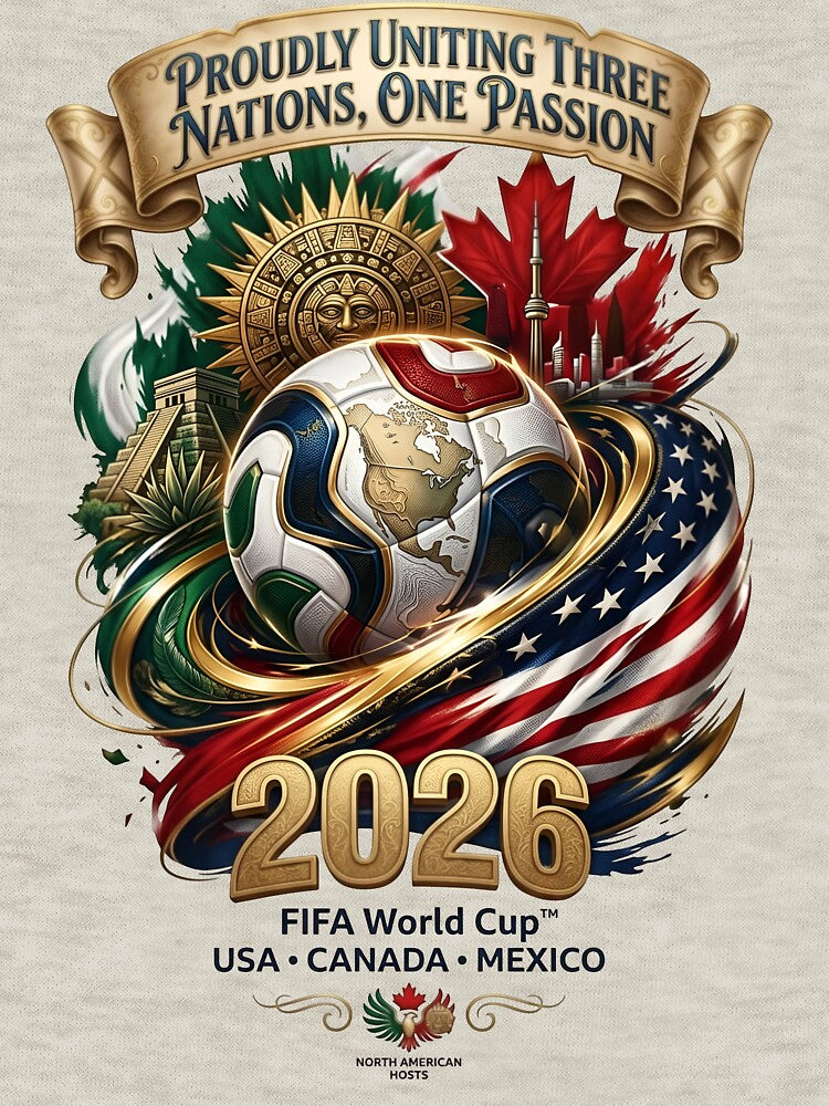 2026 World Cup Soccer North American Glory by Sovereign Supply Co.