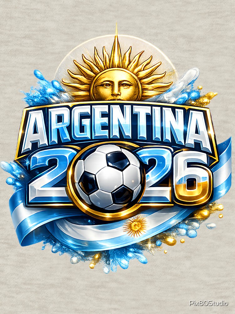 Argentina 2026 World Cup Soccer FIFA by Pix80Studio