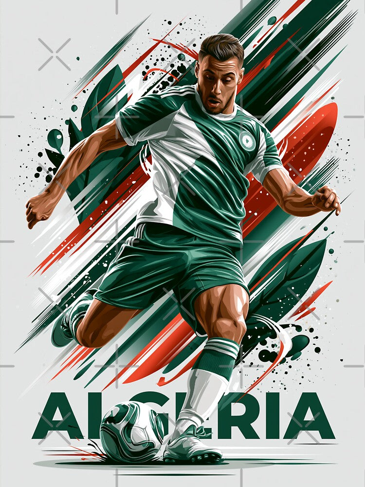 Algeria Soccer by StudioRedKoala