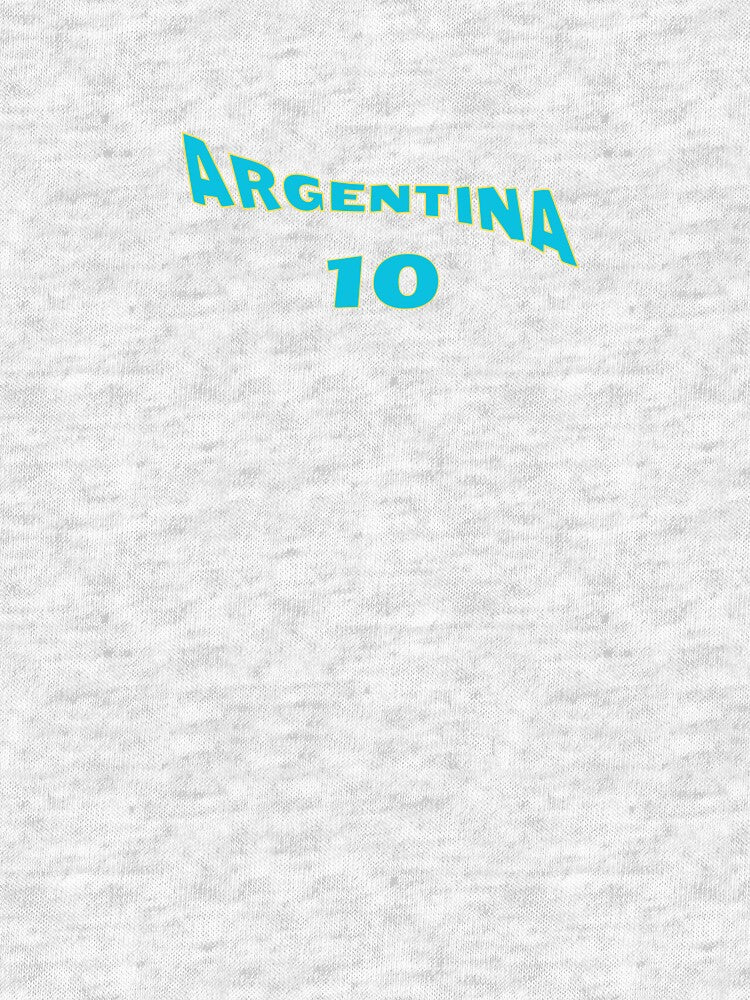 Argentina 10 Football Blue Jersey Style by KAWAII STUDIO NB